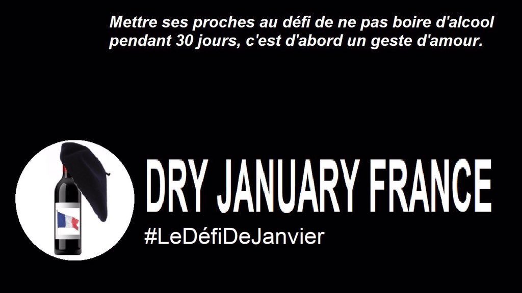 DRY January: Le défi de