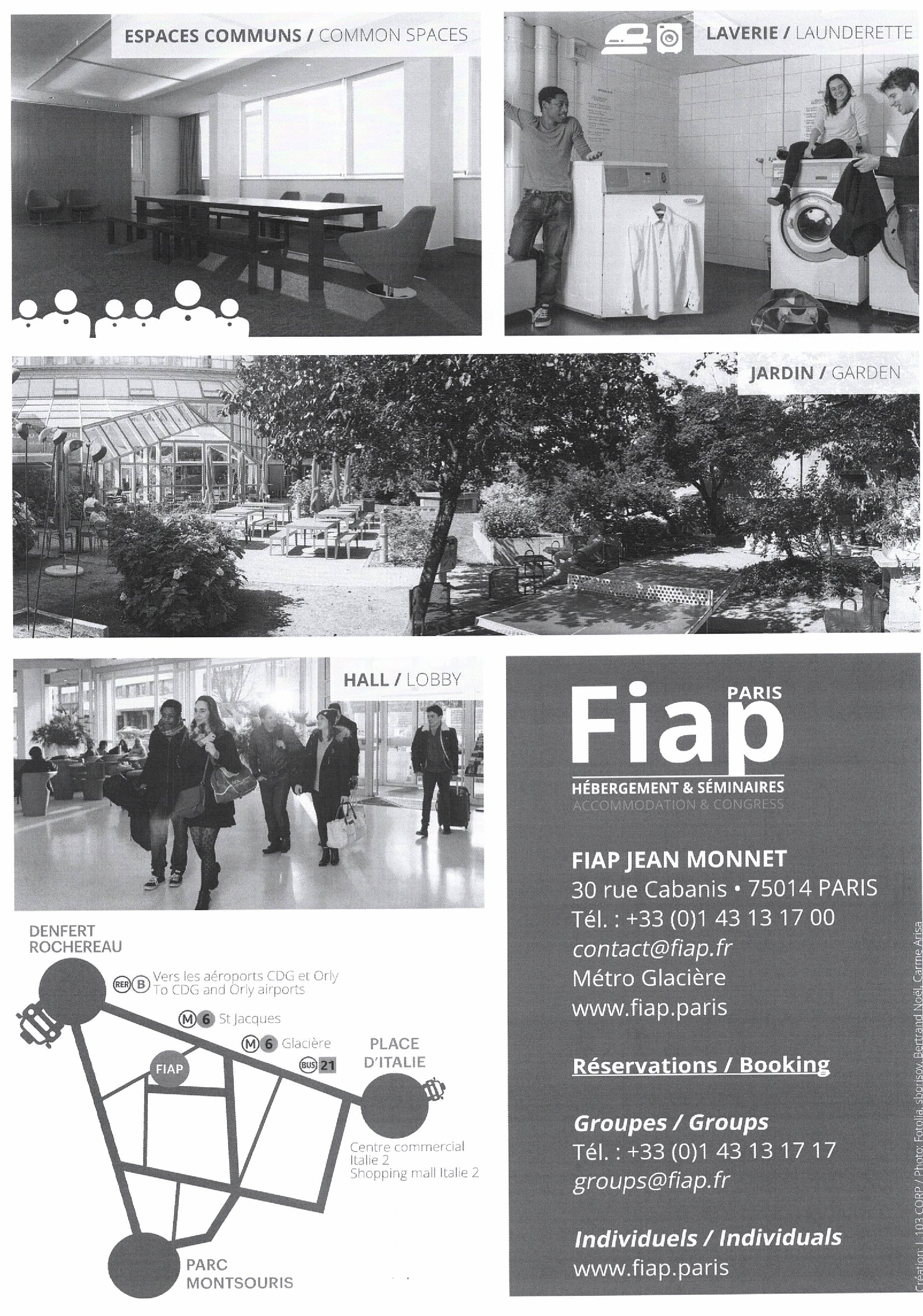 Plan Accès FIAP Paris