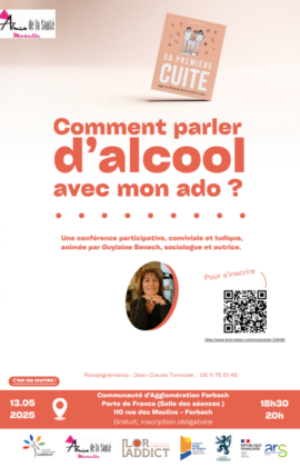 Conférence « Comment parler d’alcool avec mon ado ? » – Save the Date