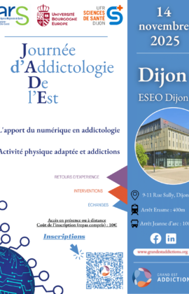 Journée d’Addictologie De l’Est (JADE) – 11.2025